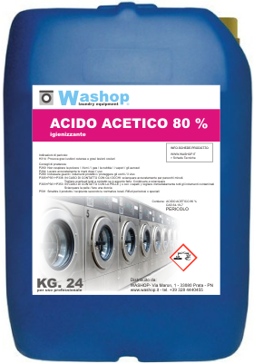 Acido Acetico - 24 kg.