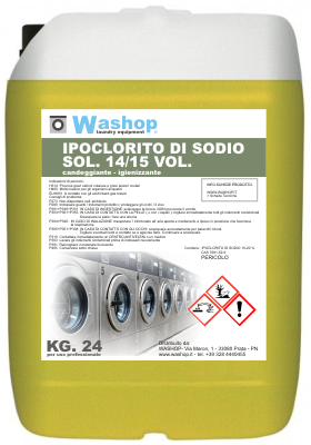 Ipoclorito di Sodio - 24 kg.